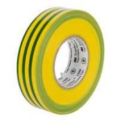 Insulation Tape Green & Yellow 19mm x 33 Metre